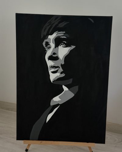Thomas Shelby Akril Festmény