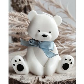 Óriási Teddy Maci Szójagyertya 