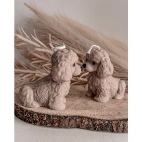 Toy Uszkár Kutya Szójagyertya