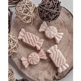 Szaloncukor Csomag 2db-os Szójagyertya 